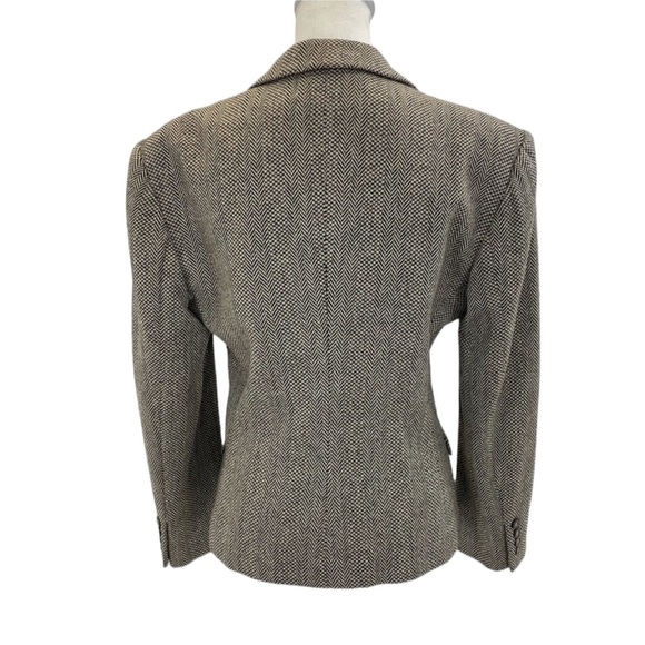 Ralph Lauren Purple Label Wool/Cashmere Jacket 10 Brown - Picture 3 of 15